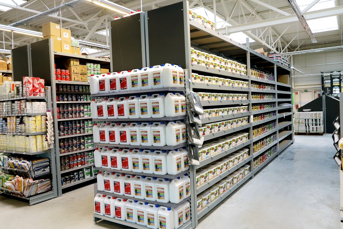 NR Integrated shelving systems